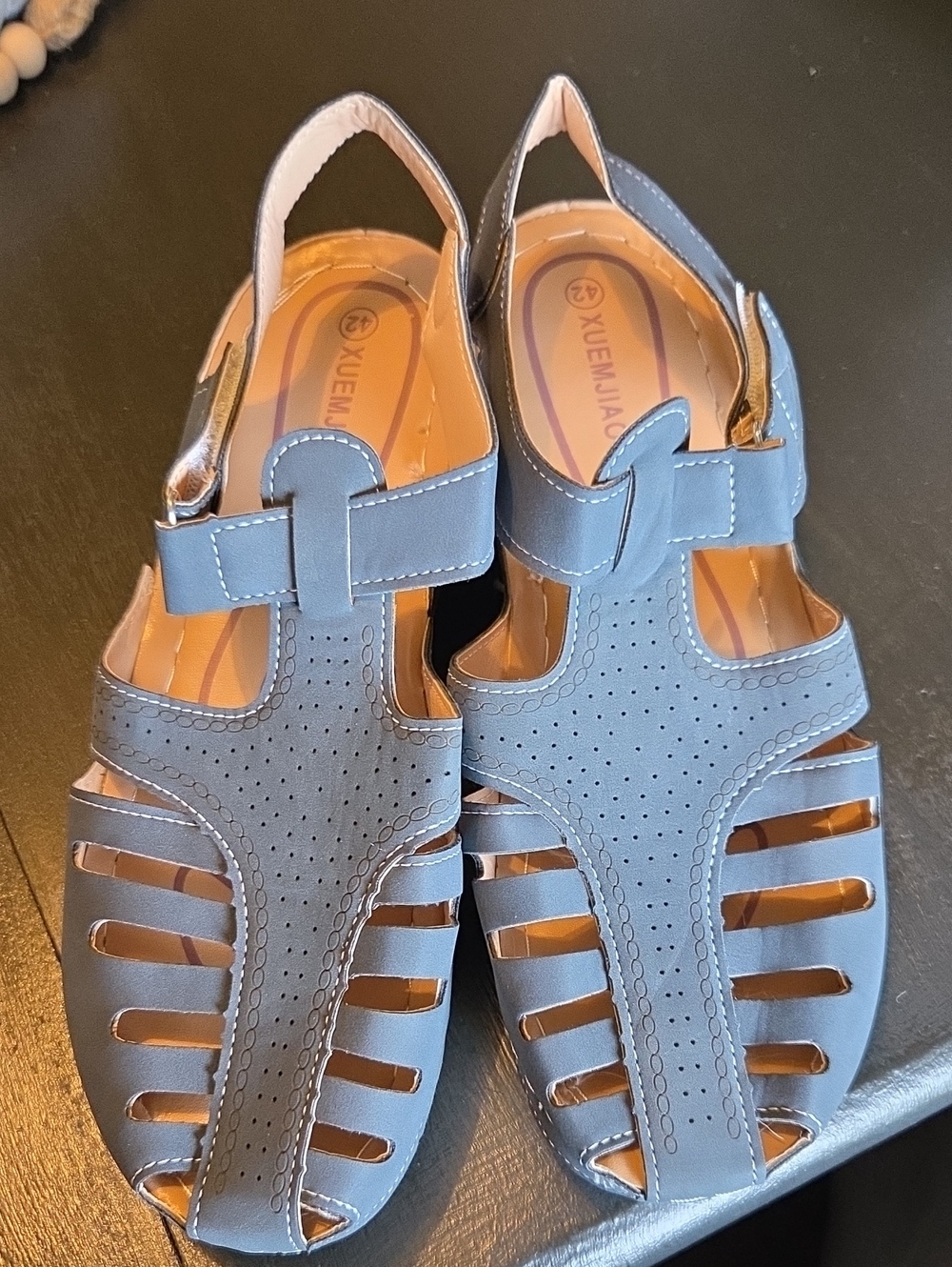 Women's Blue Casual Fisherman Sandals